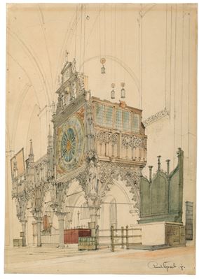 Der Lettner im Dom zu Lübeck