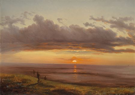 „Sonnenuntergang am Meer"