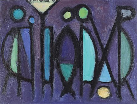 Sample artwork by Gerhard Franke (1928 - 2003), known for painting - View similar artists and auction records