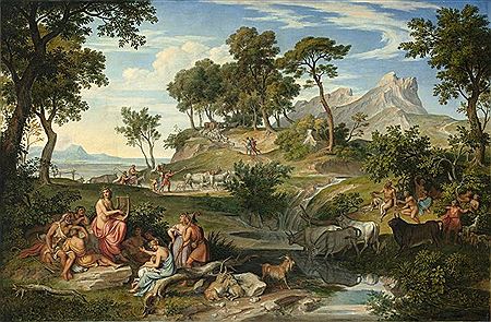 „Landschaft mit Apoll unter den Hirten"