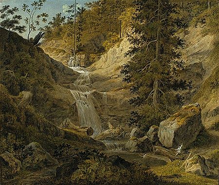 Wasserfall in der Schweiz