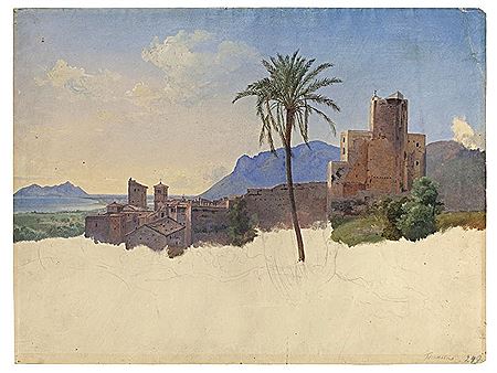 Terracina by Heinrich Franz Dreber - Auction record, sale price, and art valuation. Compare with similar artists and explore comparable artworks.