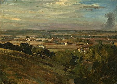 „Blick über das Elbtal bei Dresden"