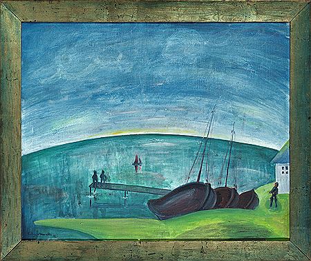 „Morgen am Meer (Hiddensoe)"