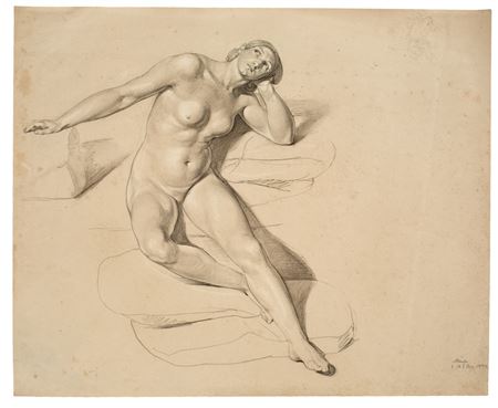Sample artwork by Bonaventura Genelli (1798 - 1868), known for illustrations for dante's divine comedy - View similar artists and auction records