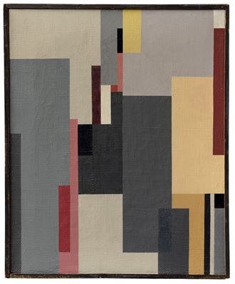 "Komposition 1923 IV" by Walter Dexel - Auction record, sale price, and art valuation. Compare with similar artists and explore comparable artworks.