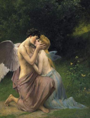 Cupid and Psyche by Friedrich Paul Thumann - Auction record, sale price, and art valuation. Compare with similar artists and explore comparable artworks.