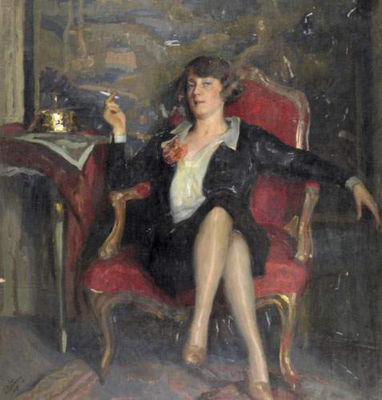 Sample artwork by Fritz Reusing (1874 - 1957), known for portrait, figure painting - View similar artists and auction records