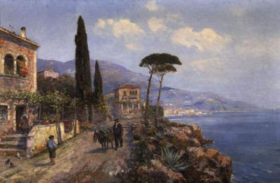 On the banks of a nothern Italian lake