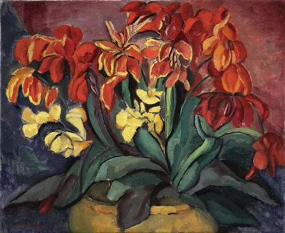 Flower still life (Still life with clivia)