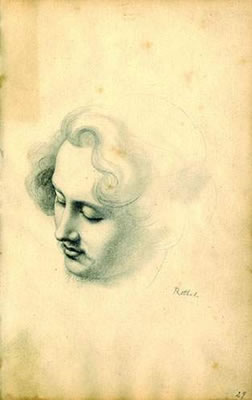 Portrait of Alfred Rethel