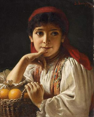 The young orange merchant