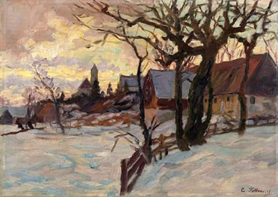 Winter in Dachau