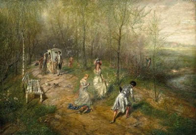 Rococo company in the park by Otto Hessler - Auction record, sale price, and art valuation. Compare with similar artists and explore comparable artworks.