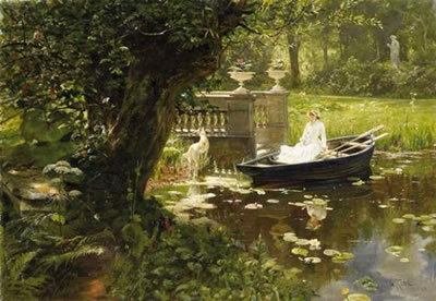 Sample artwork by Gustav Marx (1855 - 1928/29), known for landscape, genre and horse painter, illustrator, lithographer - View similar artists and auction records