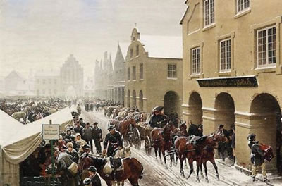 Sample artwork by Arthur Johann A Severin Nikutowski (1830 - 1888), known for landscape, figure, rural genre painting - View similar artists and auction records