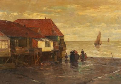 Abfahrt der Fischer