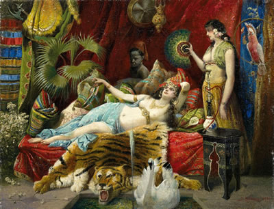 Odalisque by Joseph Himmel - Auction record, sale price, and art valuation. Compare with similar artists and explore comparable artworks.