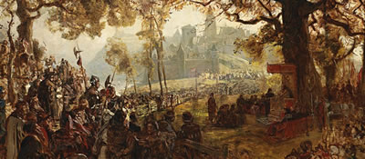 Court. Bozzetto on a wall painting by Louis Kolitz - Auction record, sale price, and art valuation. Compare with similar artists and explore comparable artworks.