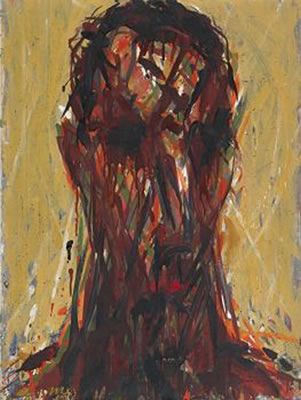 Portrait of Max Uhlig: Selfportrait