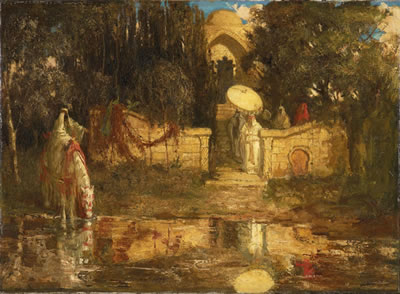The fountain of Bachtschissarai (?).