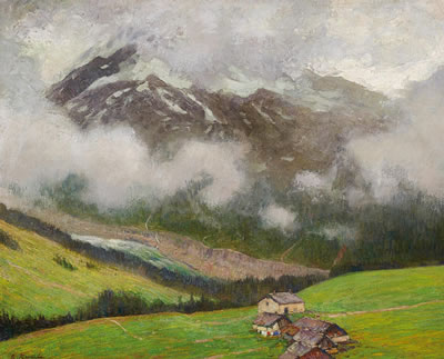 Chalets in the Savoy Alps