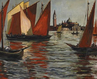 Sample artwork by Fritz Scherer (1877 - 1929), known for painting - View similar artists and auction records