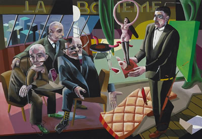 Sample artwork by Michael Kunert (Born 1954), known for painting - View similar artists and auction records