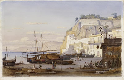 In a South Italian harbour.