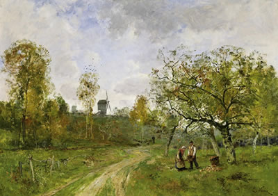 Apple harvest by Etienne Maxime Vallee - Auction record, sale price, and art valuation. Compare with similar artists and explore comparable artworks.