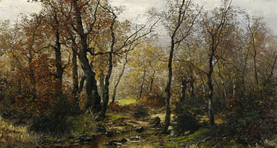 Herbstliche Waldlandschaft