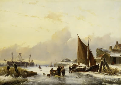 Sample artwork by Louis Johan Hendrik Meijer (1809 - 1866), known for painting - View similar artists and auction records