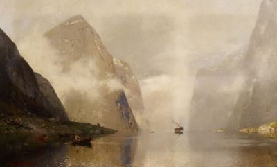 Morning Fog in the Fjords.