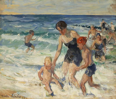 Bathing Woman. by Walter Miehe - Auction record, sale price, and art valuation. Compare with similar artists and explore comparable artworks.