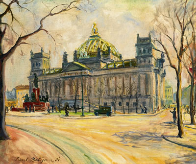 The Reichstag.