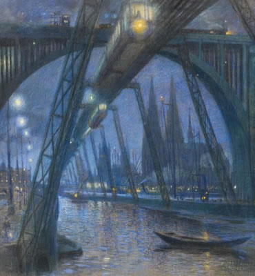 "Schwebebahn". by Fritz Gartner - Auction record, sale price, and art valuation. Compare with similar artists and explore comparable artworks.