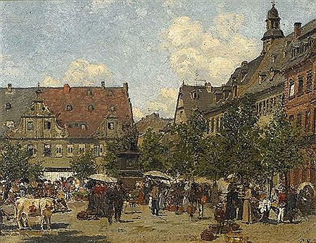 Marktplatz in Hanau