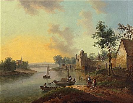 Baroque Fortification in Breisach in the Sunset. by Franz Schutz - Auction record, sale price, and art valuation. Compare with similar artists and explore comparable artworks.
