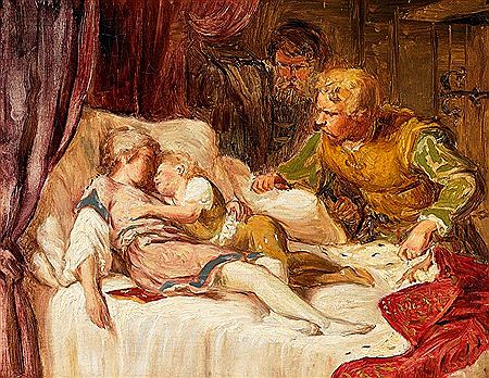 The Murder of the Sons of Edward IV. by Theodore Hildebrandt - Auction record, sale price, and art valuation. Compare with similar artists and explore comparable artworks.