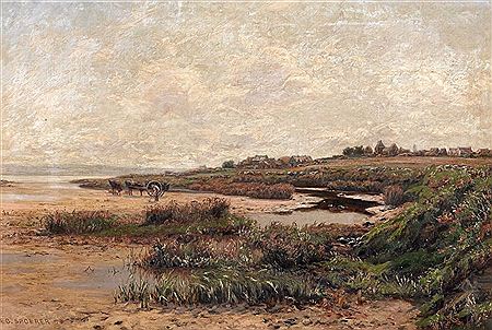 Low Tide off the Coast of Brittany.