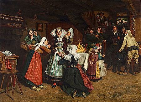 "Am Hochzeitsmorgen (BrautschmÃ¼ckung)".