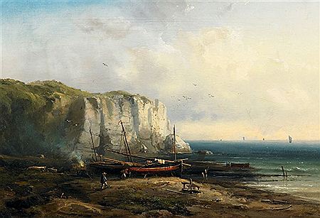 On the Southern English Coast near Dover.