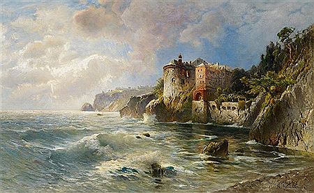 On the Ligurian Coast in Sori.