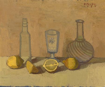 Sample artwork by Hermann Teuber (1894 - 1985), known for painting - View similar artists and auction records
