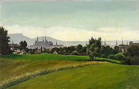 Blick auf Aachen. by Willi Reue - Auction record, sale price, and art valuation. Compare with similar artists and explore comparable artworks.
