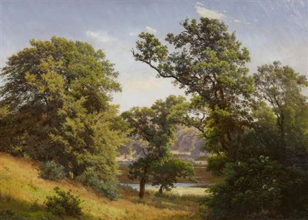 Summer Day in Raadvad near Copenhagen. by Anders Lunde - Auction record, sale price, and art valuation. Compare with similar artists and explore comparable artworks.