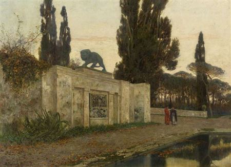 Sample artwork by Dietrich Rusch (1863 - 1959), known for painting - View similar artists and auction records