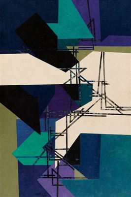 Sample artwork by Gerhard Wind (1928 - 1992), known for painting - View similar artists and auction records