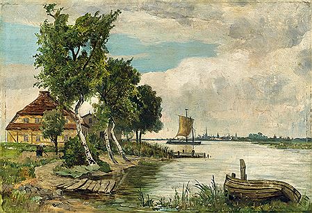 The ferry in Rostock