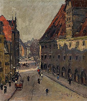 Nuremberg Streetscape.